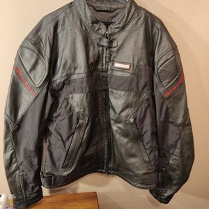 Z1R leather riding jacket